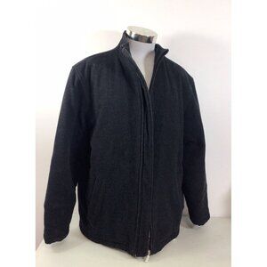 Roots Wool Coat Jacket Mens Medium